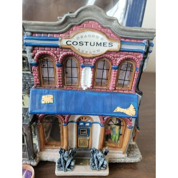 Lemax 2004 dragon's breath costume shop AS IS Pumpkin Hollow Village accessory H - Picture 3 of 8